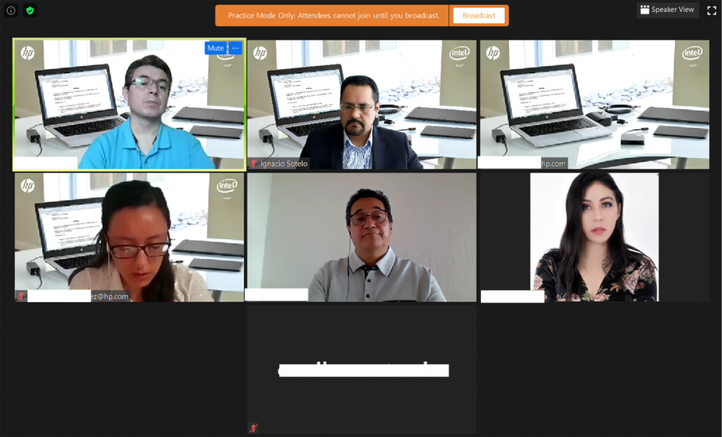 Webinar para HP