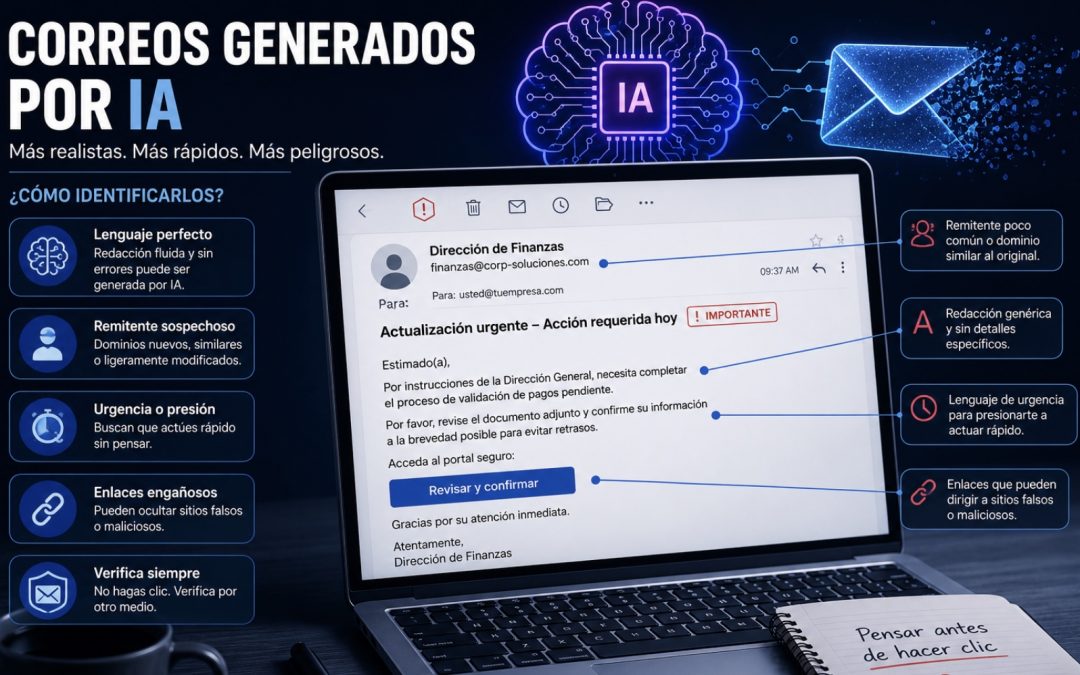 ¿Cómo detectar un correo generado por IA?